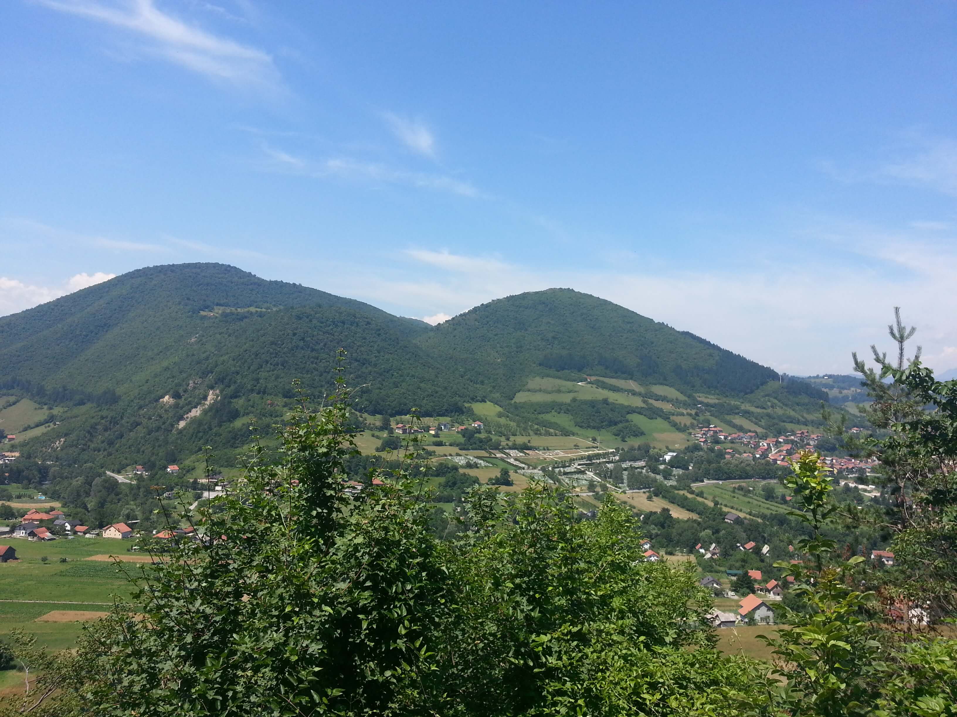 Bosnian Pyramids archaeological site in Visoko