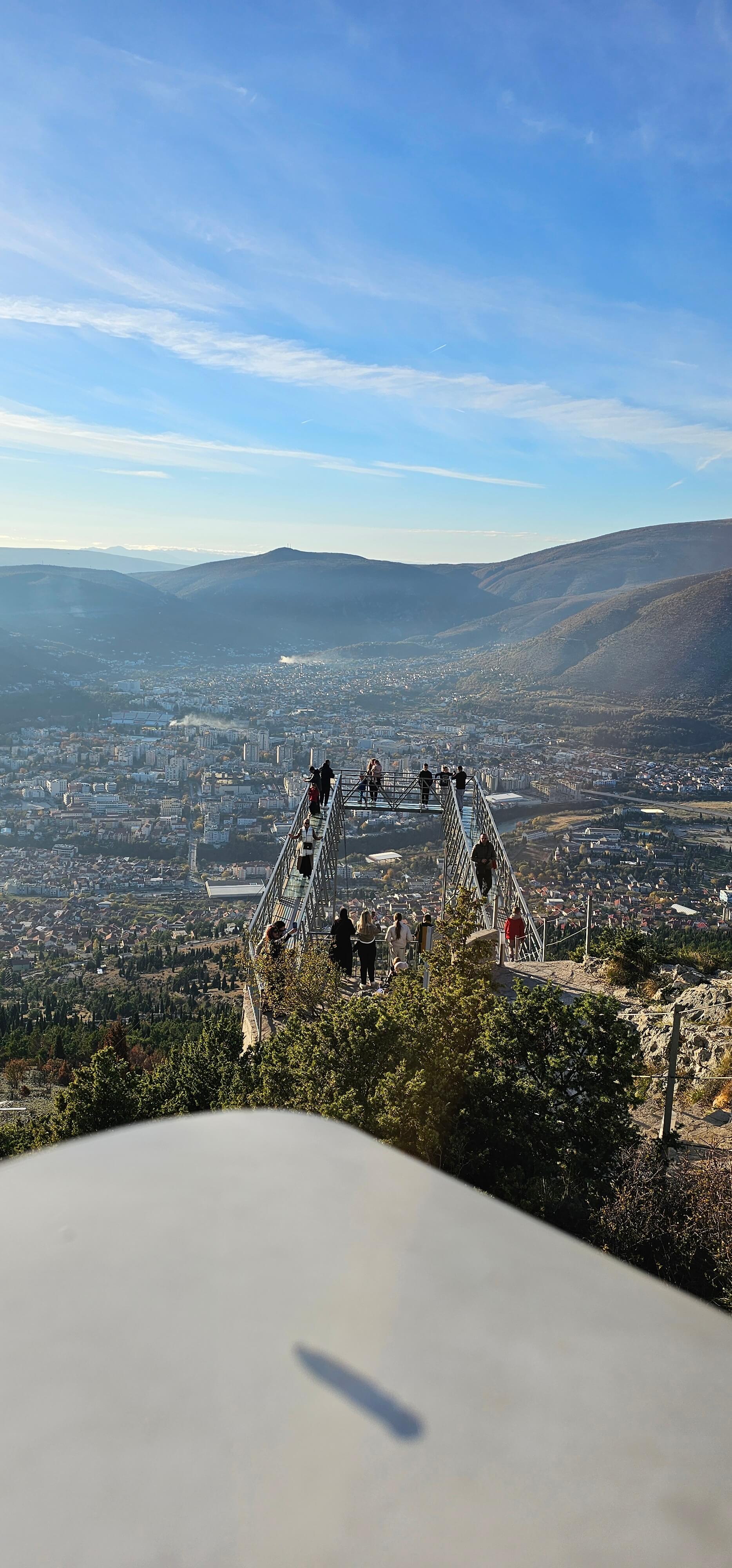 Mostar Glass Bridge zip-line adventure tourism