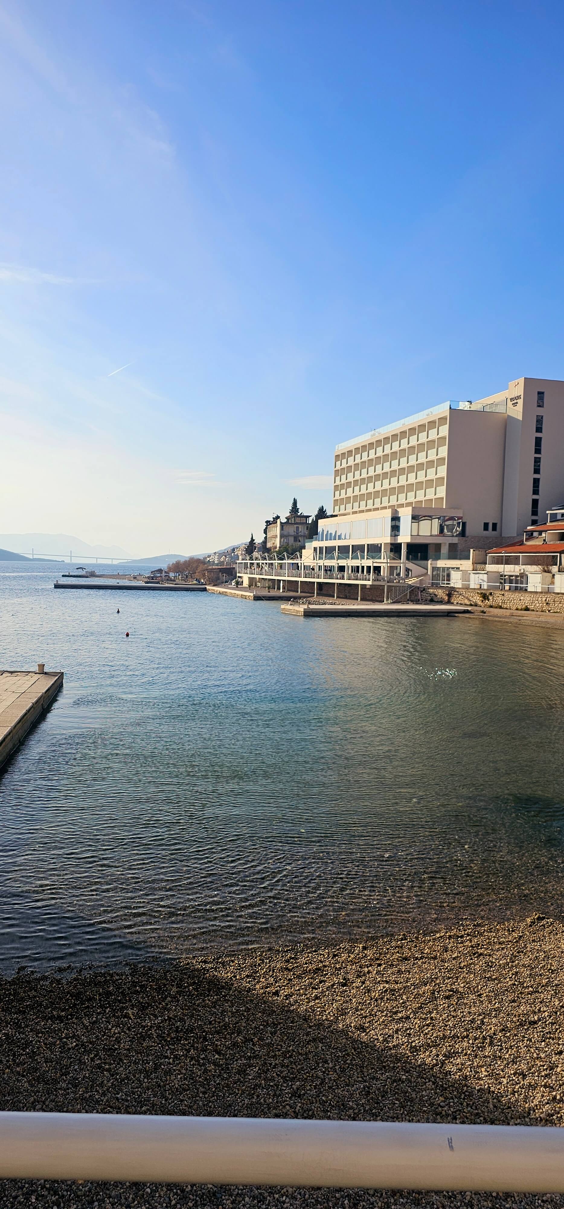 Neum beach Adriatic coast Bosnia Herzegovina