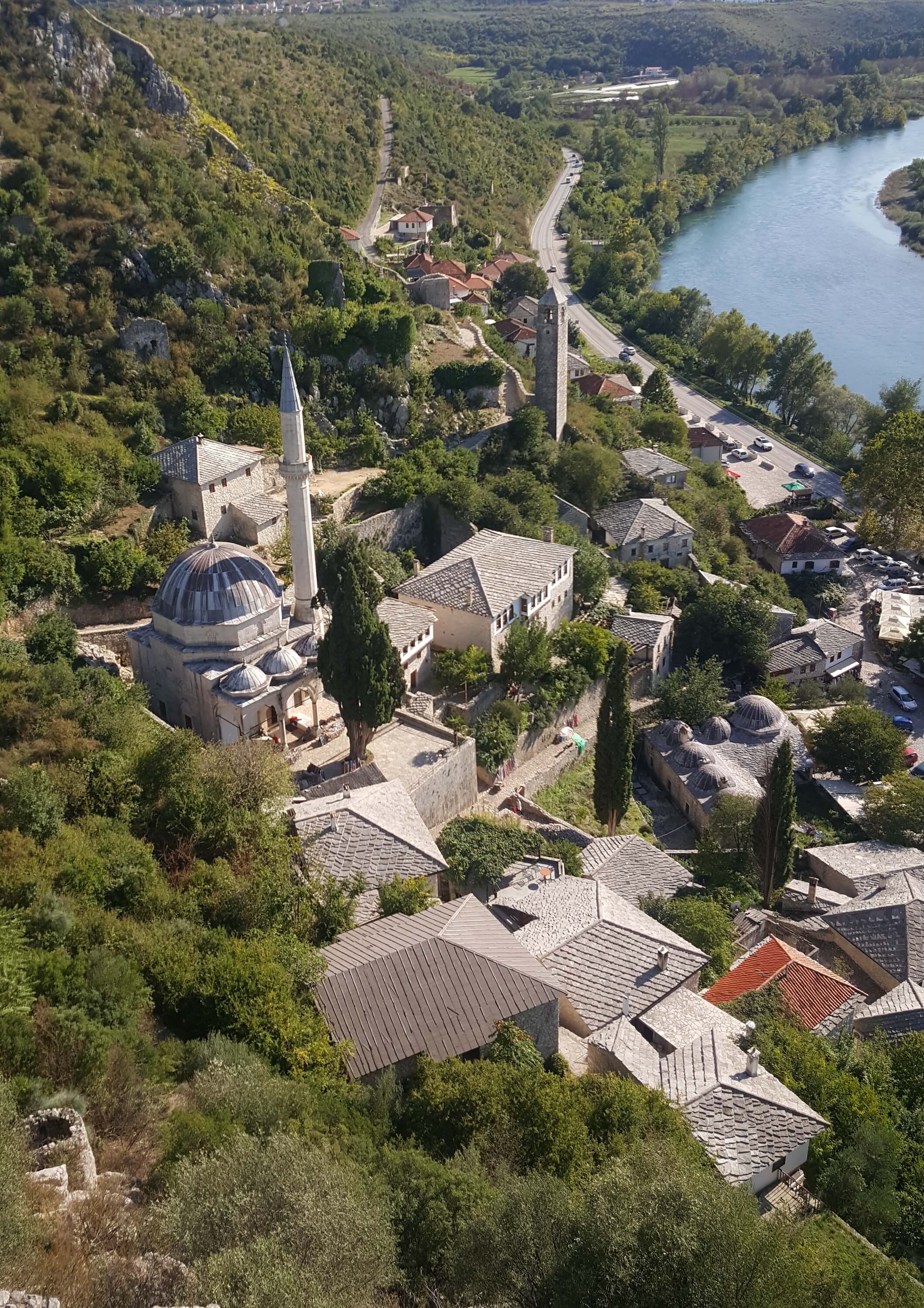 Pocitelj medieval fortress town Herzegovina