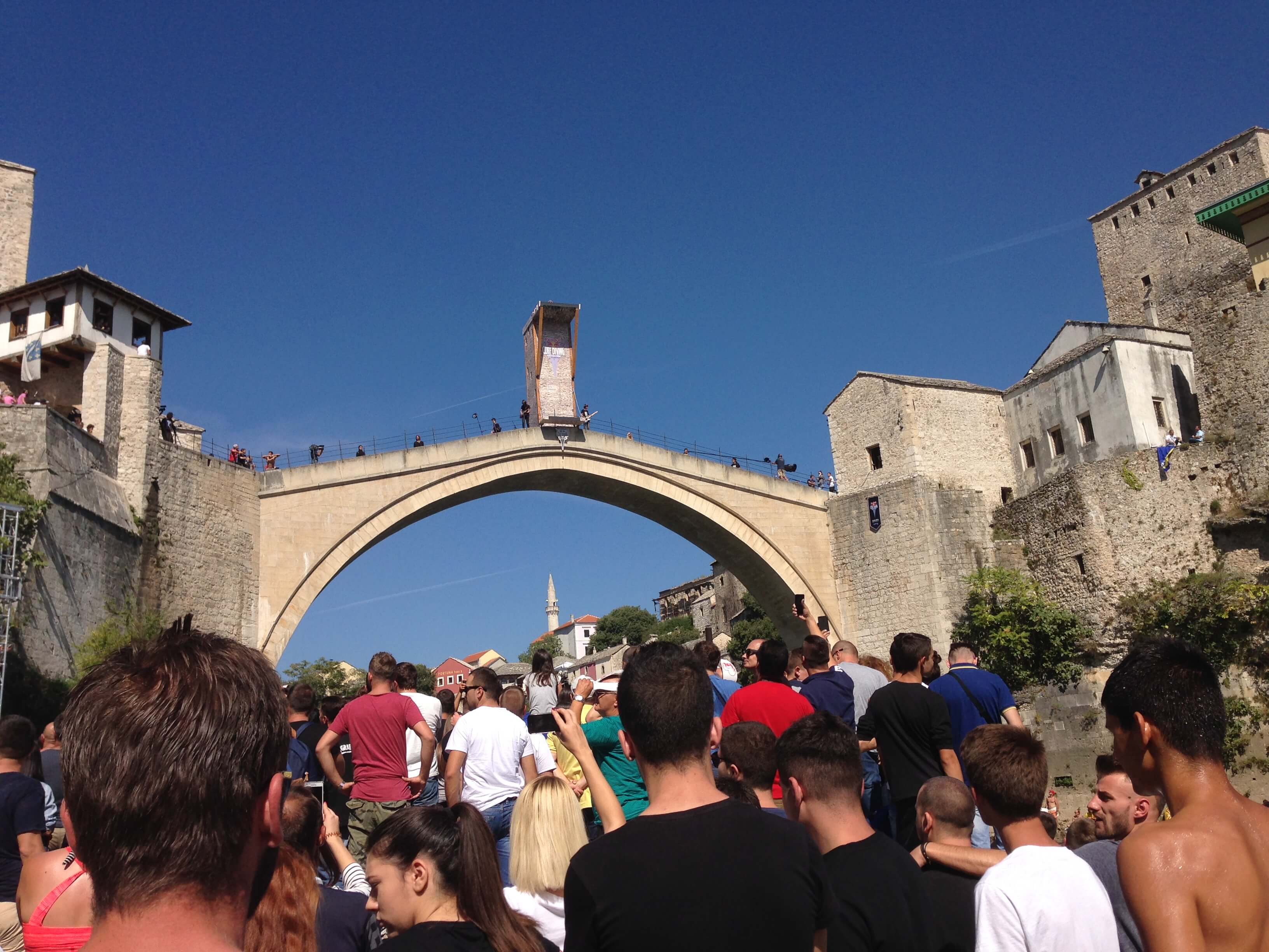 Red Bull Cliff Diving Stari Most bridge Mostar